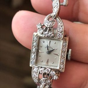Hamilton Vintage Diamond Watch